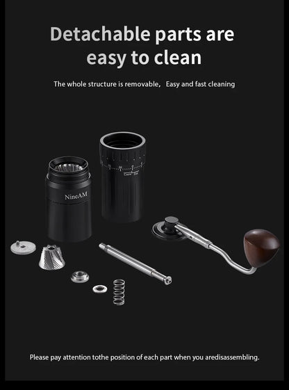 Manual Coffee Grinder Upgraded 48MM High Quality