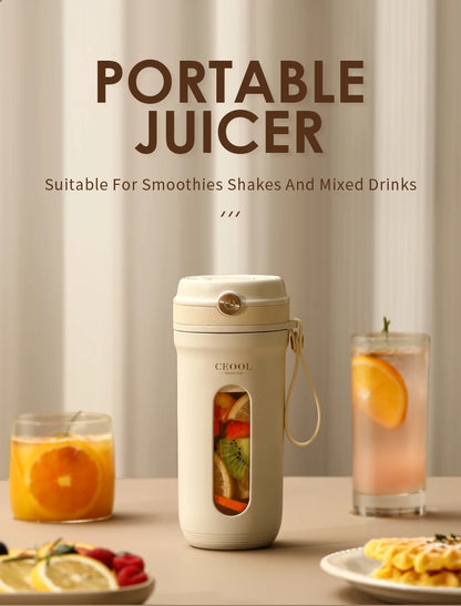 Portable Blender Electric Juicer Machine Mini Juice Maker