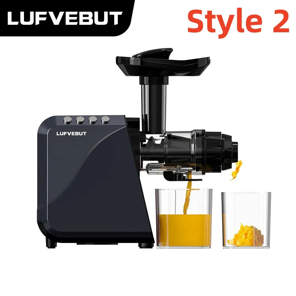 LUFVEBUT Slow Juicer Vegetables And Fruits Electric