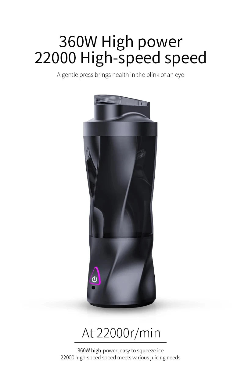 Electric Portable Juicer Fresh Fruit Mixer Multifunctional USB