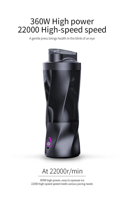 Electric Portable Juicer Fresh Fruit Mixer Multifunctional USB