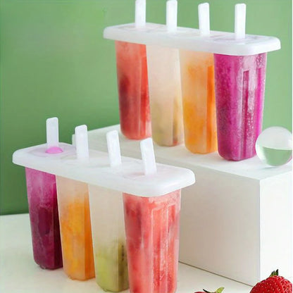 Popsicle Mold Set DIY Reusable Maker for Yogurt
