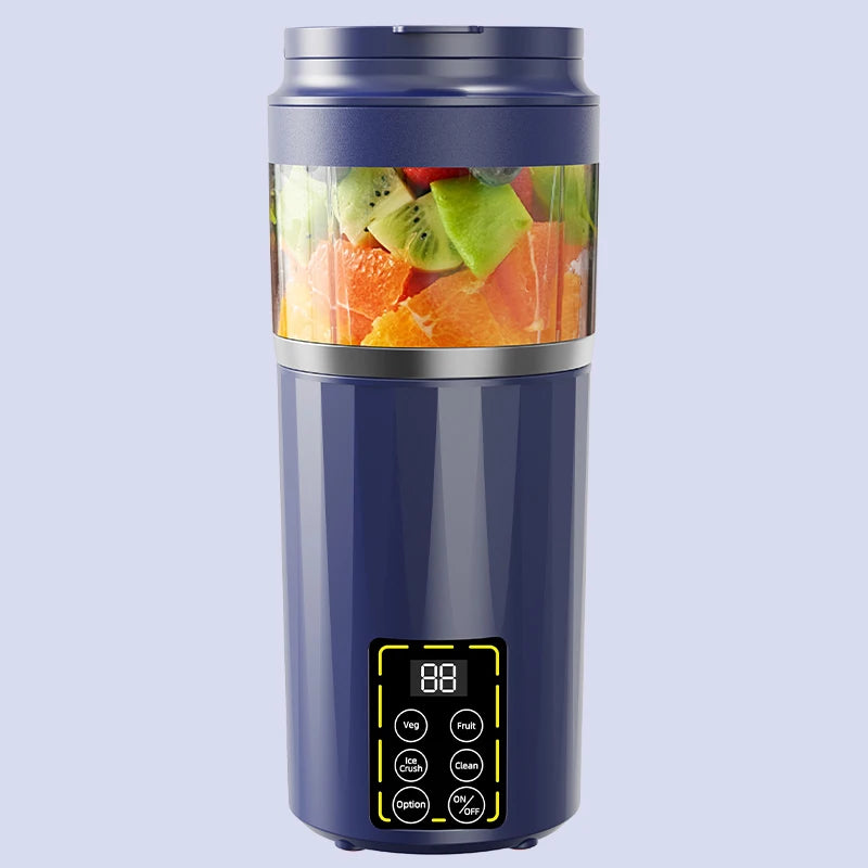 USB charging handheld juicer digital blender