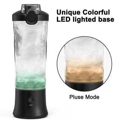 Water Bottle Powder Fruit Shaker Bottle Ice Usb Juicer Cup