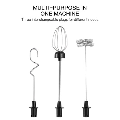 Electric Mixer with 3 Speeds Whisking and Baking