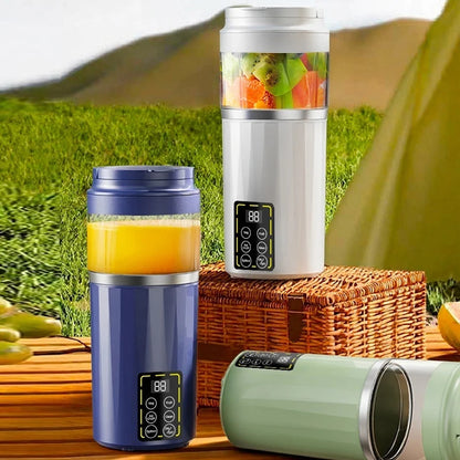 USB charging handheld juicer digital blender