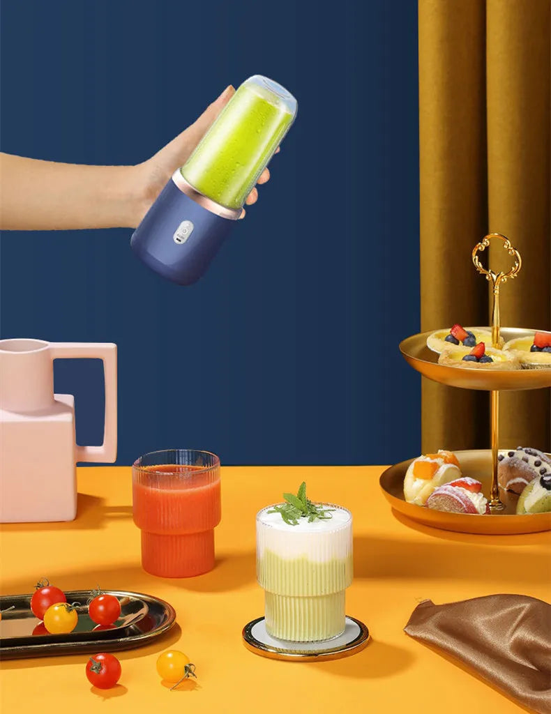 New Portable USB Fresh Fruit Juice Blender Mini Mixer