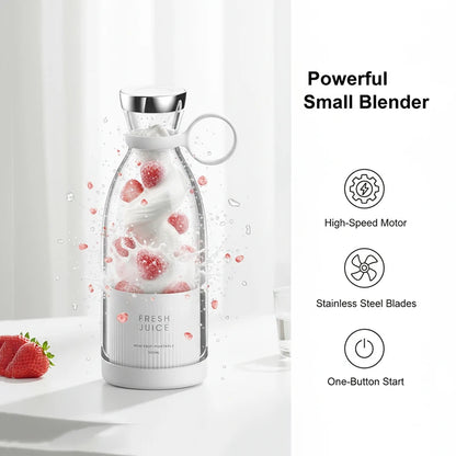 Ready Stock 350ml Portable USB Juicer Cup Mini Blender