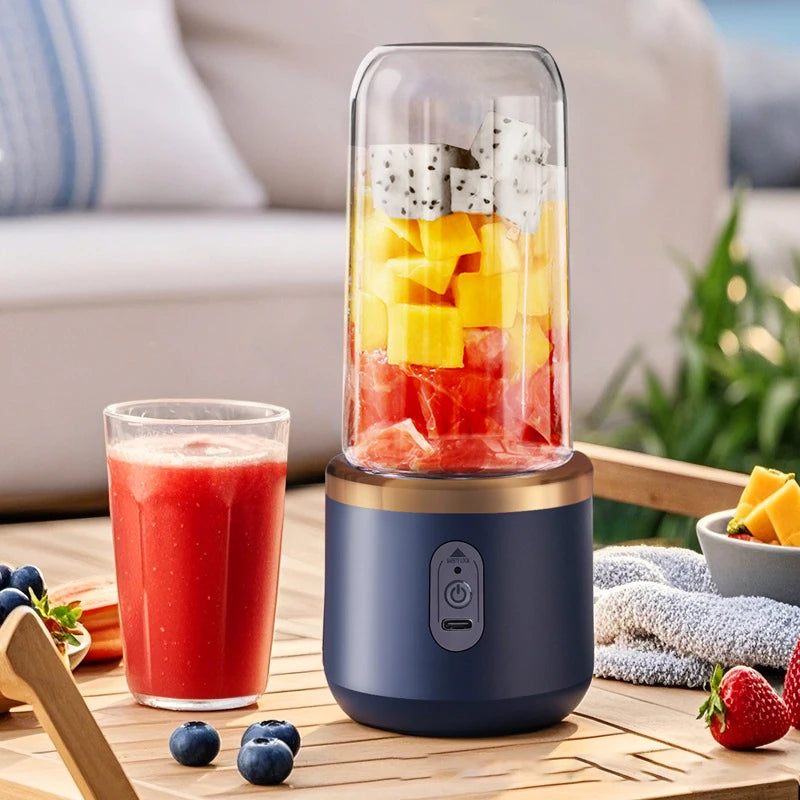 Multi-functional portable fruit juicer