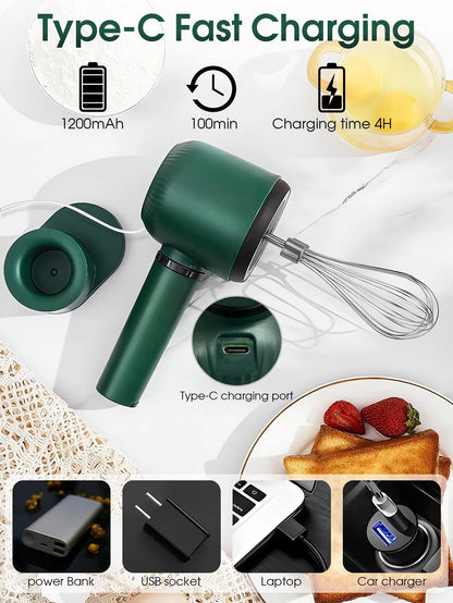 Electric Whisk Twin Stick Model Electric Milk Froth