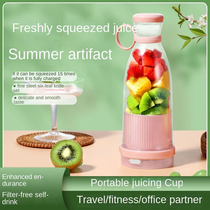 Electric Orange Juicer Bottle Portable Juicer Blender