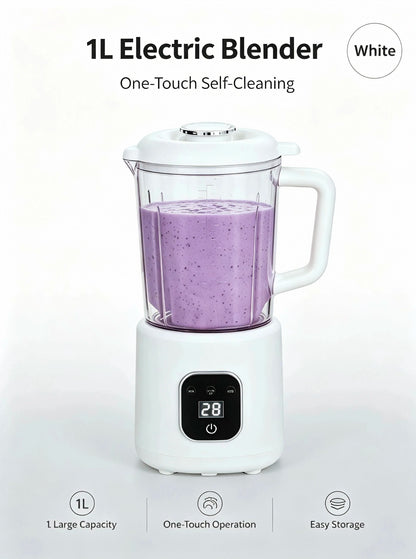 Juicer Smoothie Maker LED Display Easy Clean Countertop Blender for Baby