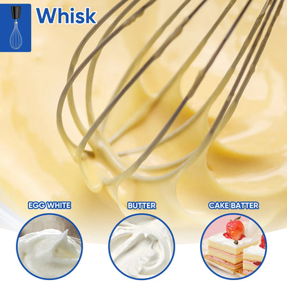 Stainless Steel 3-in-1 Immersion Hand Blende Whisk