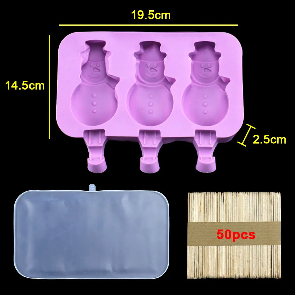 Silicone World DIY Ice Cream Silicone Molds Handheld