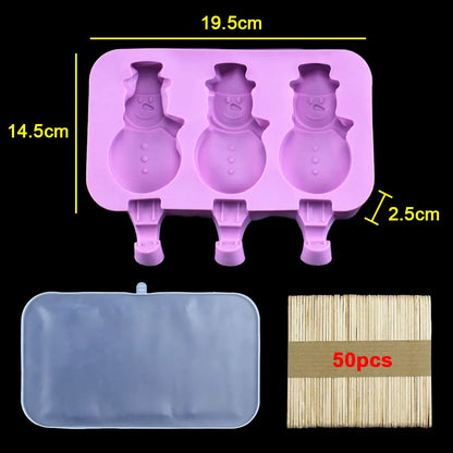 Silicone World DIY Ice Cream Silicone Molds Handheld