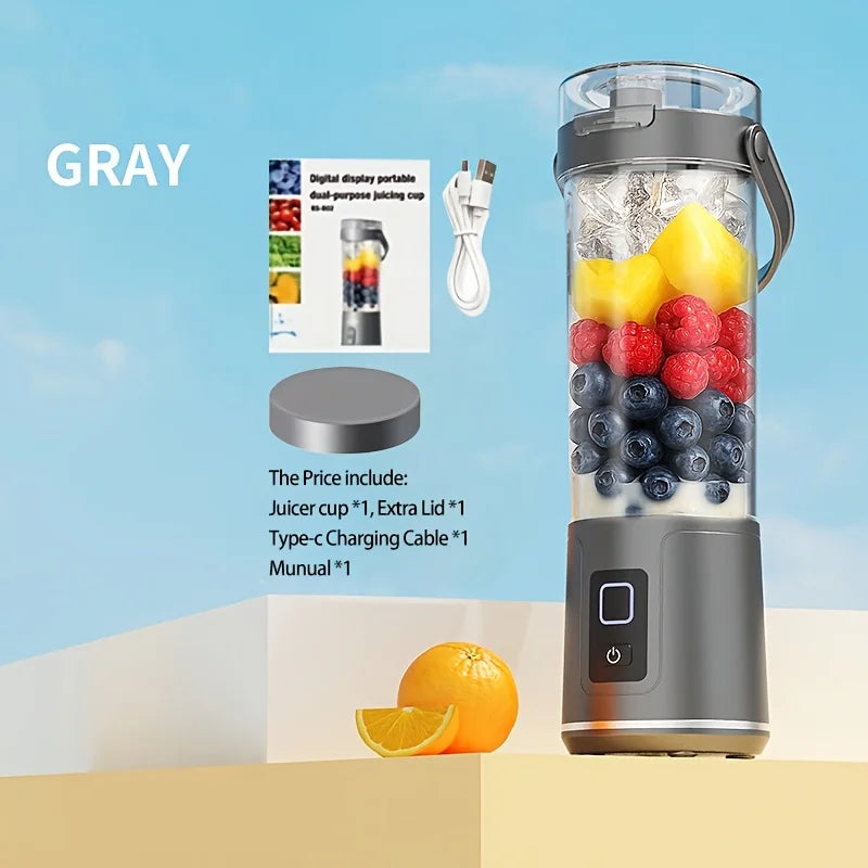 Portable Blender Cup, Electric USB Juicer Blender