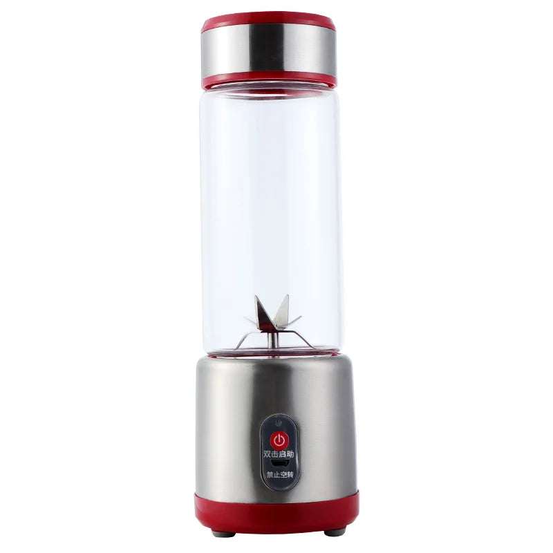 USB Rechargeable Electric Mixer Fruit Orange Milkshake Juice Maker Machine