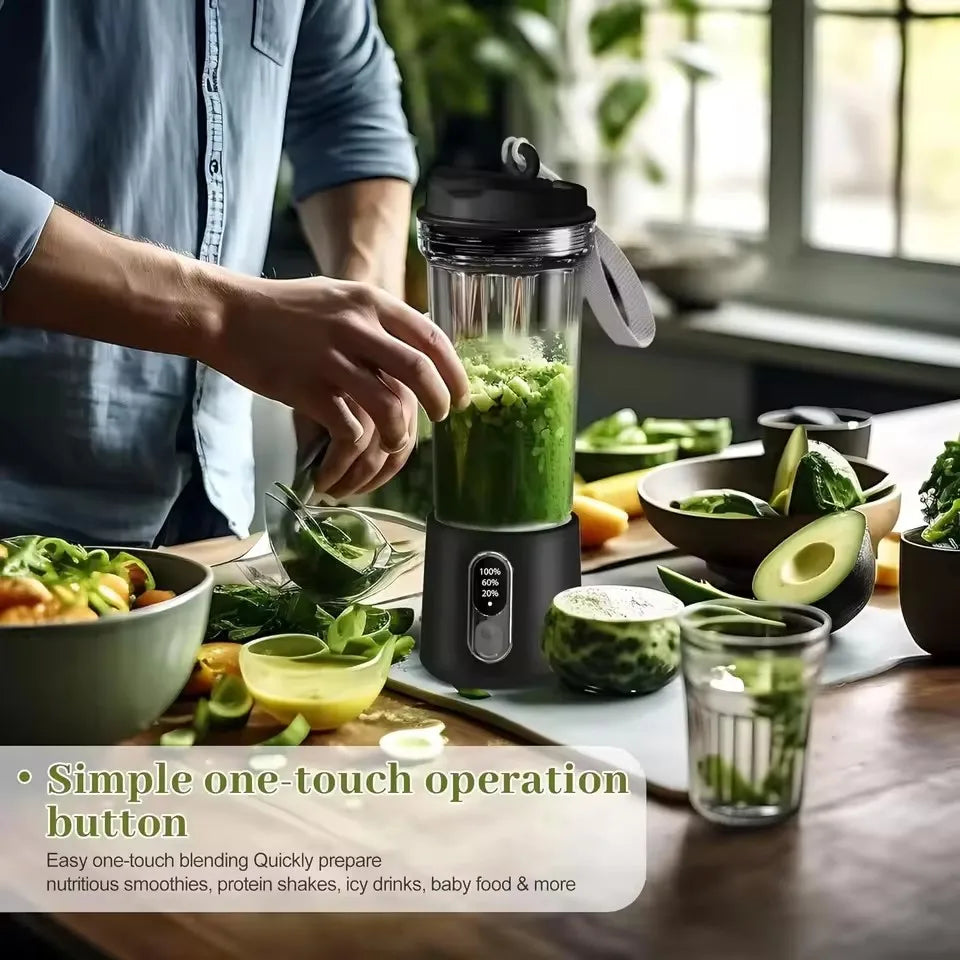 Fresh Fruit Blender 4 Blade Smoothie Juices Cup Blender