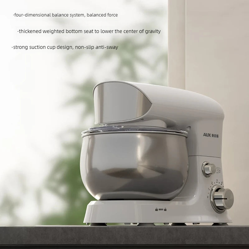 3L Stand Mixer Automatic Dough Kneading Whisk Egg Beater