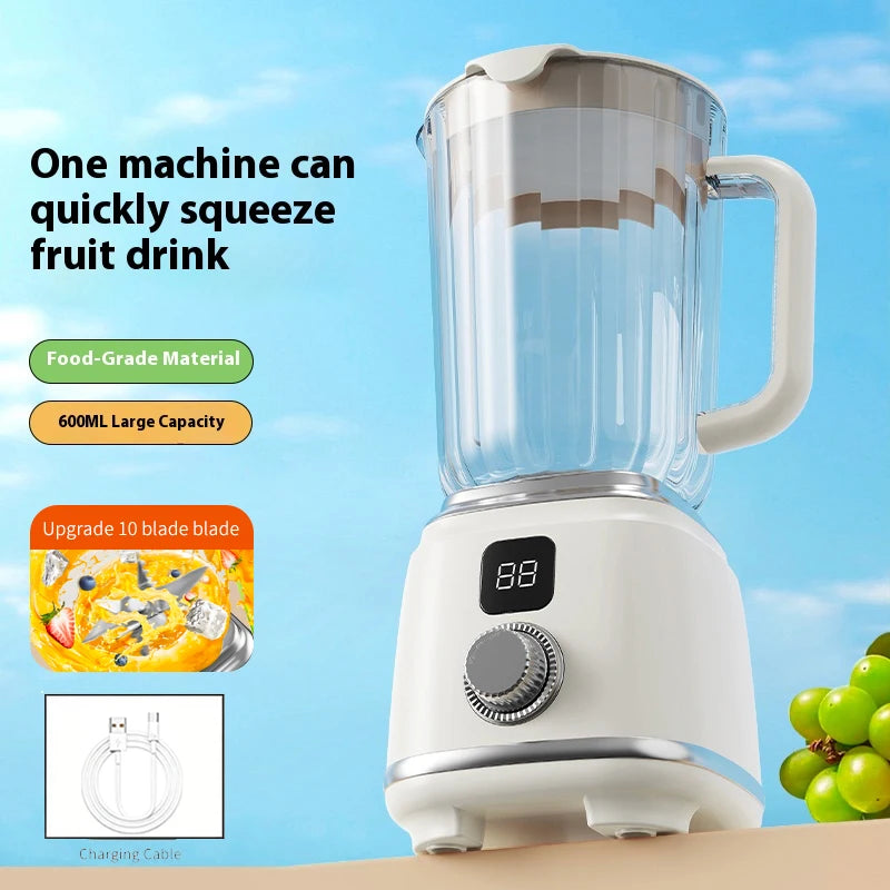 Small household fruit juicer ice crusher portable blender