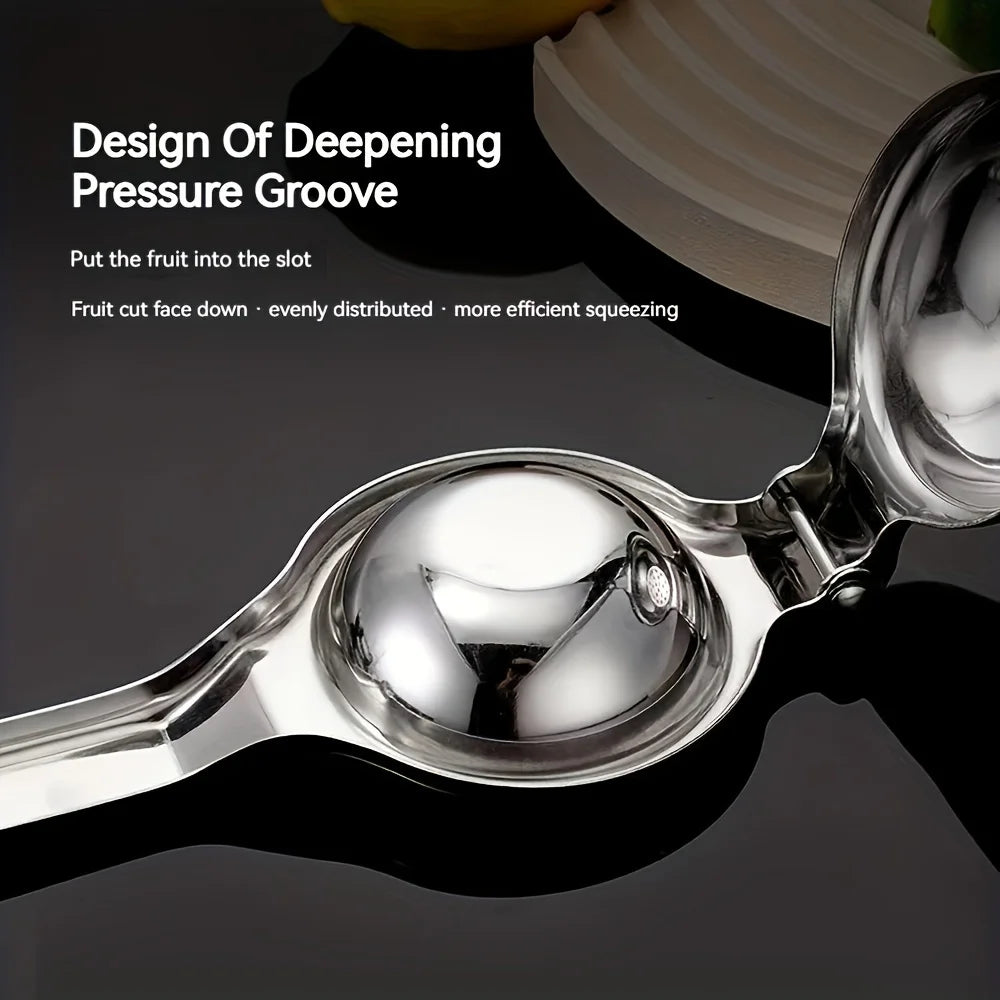 Lemon Squeezer Stainless Steel Manual Juicer Processor