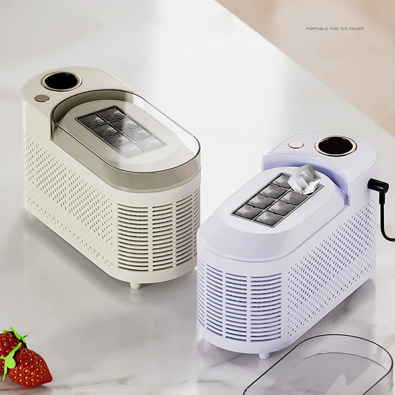 Camping 12V Car Cube Ice Automatic Ice Making Box Ice Machine