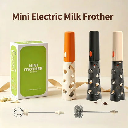 New USB Rechargeable Electric Milk Frother Coffee Foam