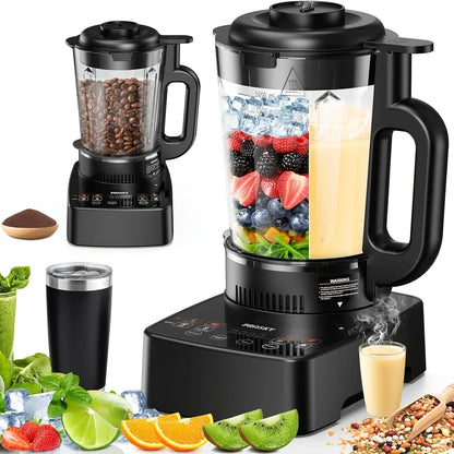 PRASKY 2400W Heating Blender 25000 RPM Heavy Duty