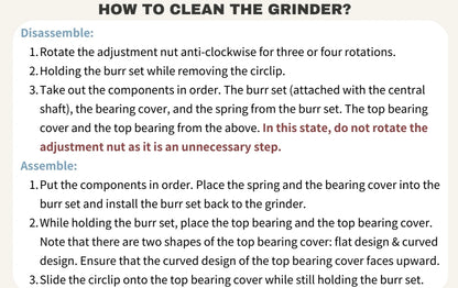 Kingrinder K4 /K6 manual coffee grinder portable mill