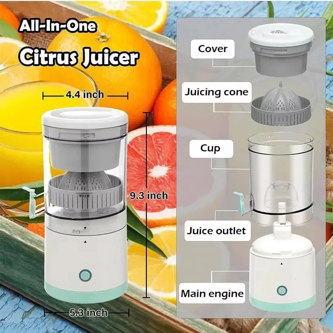 Extractor Fully Automatic Fruit Household Juicertion