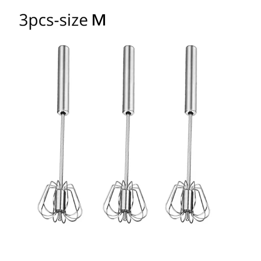 Semi Automatic Mixer Whisk Egg Beater Stainless Steel
