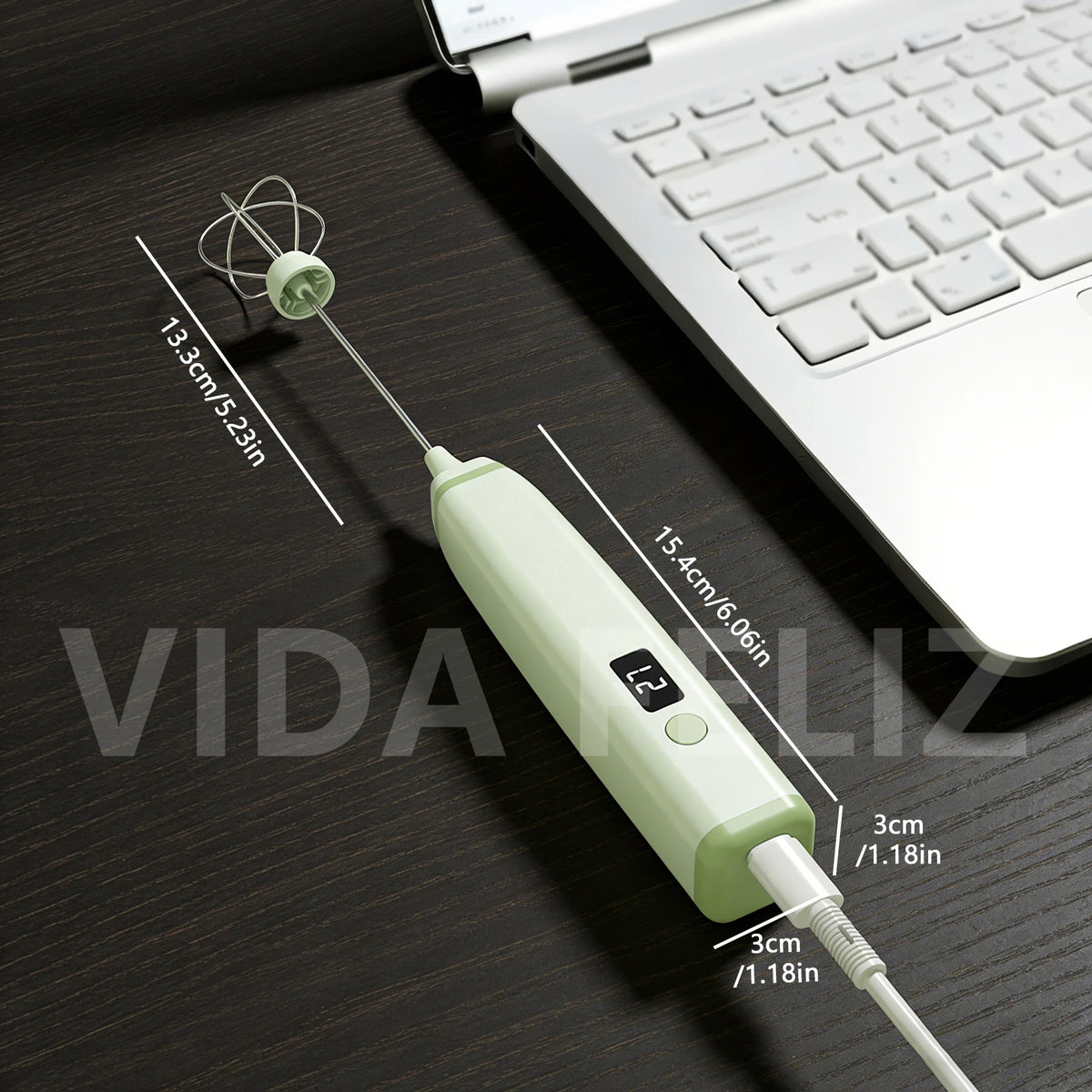 Cordless Handheld Milk Frother for Camping Coffee Frother