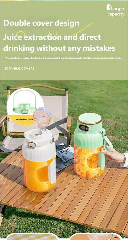 Fruit Juicer Cup Portable Electric Fruit Mixer Stirrng Cup