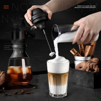 Mixing Head Coffee Stirrer 400ml Household Milk Frother