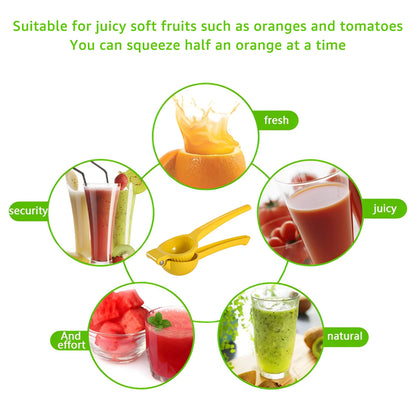 Manual Lemon Fruit Juicer Aluminum Alloy