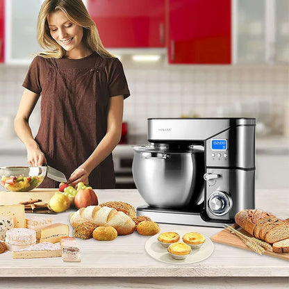 Sokany 2000W 10L Stand Mixer Planetary Mixer Stainless Steel Bowl