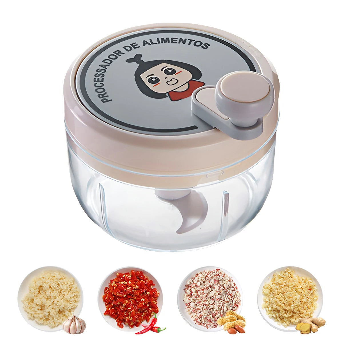 Garlic Crusher Highly Efficient Masher Chopper for Home