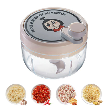 Garlic Crusher Highly Efficient Masher Chopper for Home