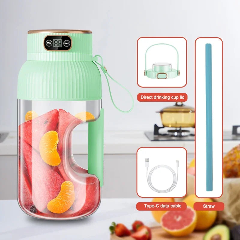 FirmHome Store1000ML Portable Juicer Blender Fruit Juicer