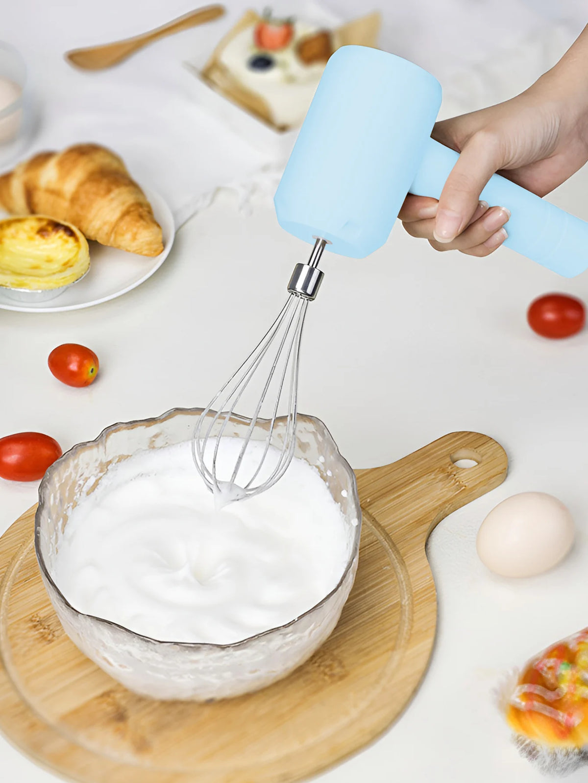 Electric Blenders Wireless Handheld 3-Speeds Electric Mixer Egg