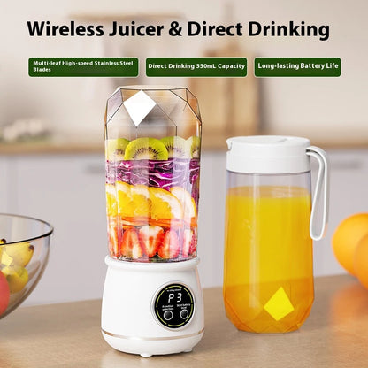 Portable juicer cup, 500ML Portable juicer, Multifunctional