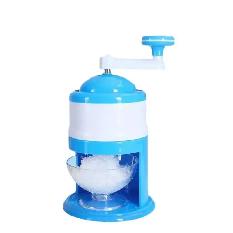 Ice Shaver Snow Cone Hand Crank Ice Crusher Portable Ice Machine