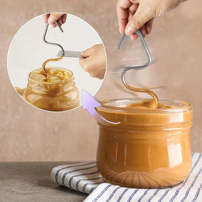 Stainless Steel Peanut Butter Hand Mixer, Household Peanut Butter