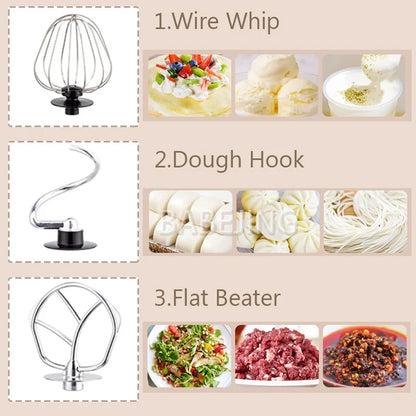 BABEJING Multi-Functional Flour Mixer Automatic Vertical Dough