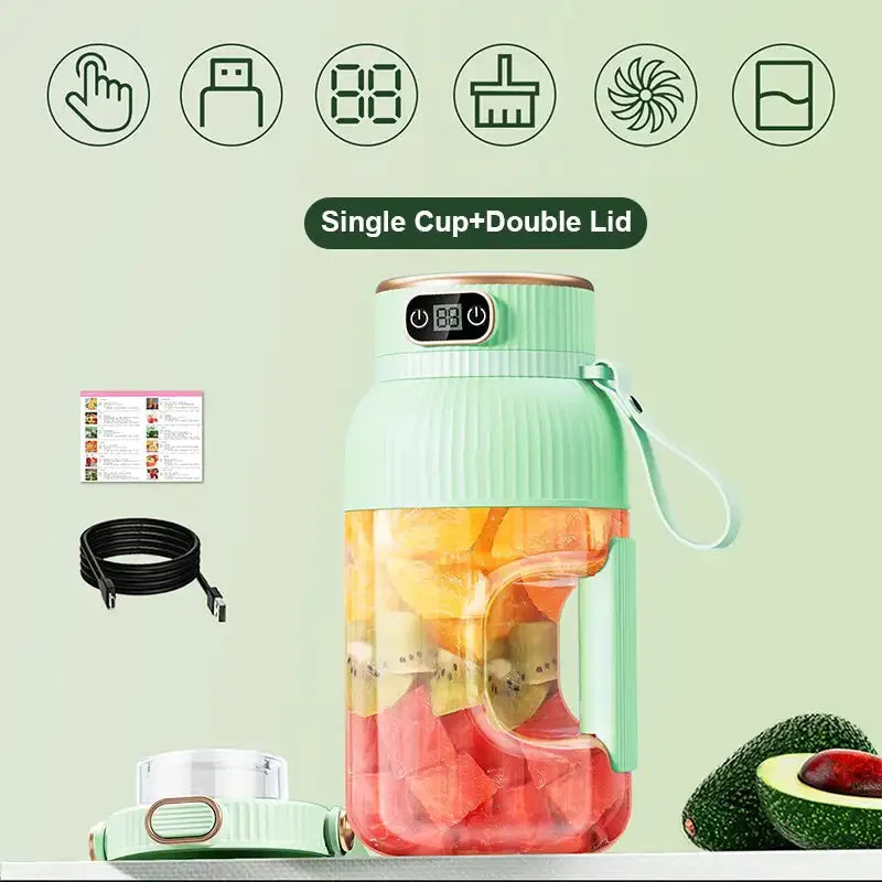 New Portable Juicer Cup Multifunctional Digital
