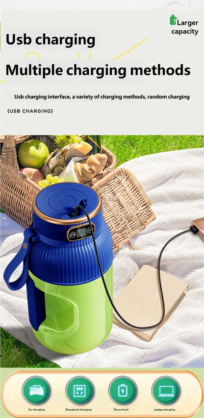 Fruit Juicer Cup Portable Electric Fruit Mixer Stirrng Cup