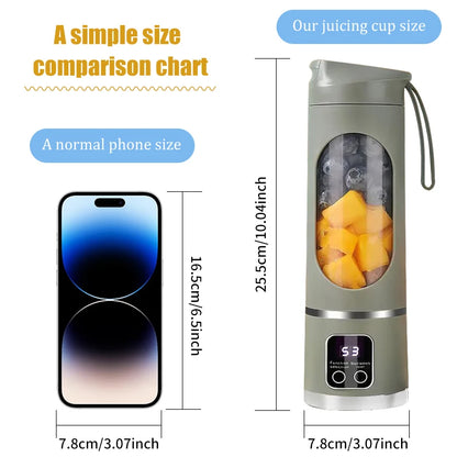 Handheld juicer portable blender USB charging juice maker