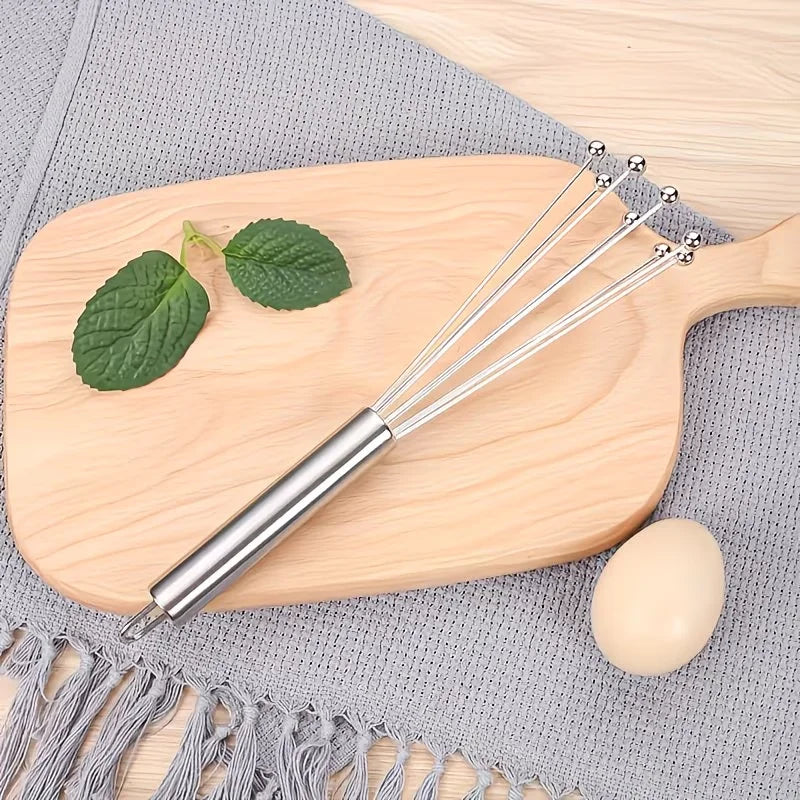 Stainless Steel Ball Whisk Set Manual Mixer