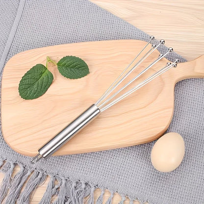 Stainless Steel Ball Whisk Set Manual Mixer