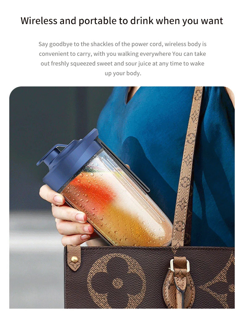 New Portable USB Fresh Fruit Juice Blender Mini Mixer